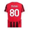 Nogometni Dres AC Milan Musah 80 Domaći 24/25